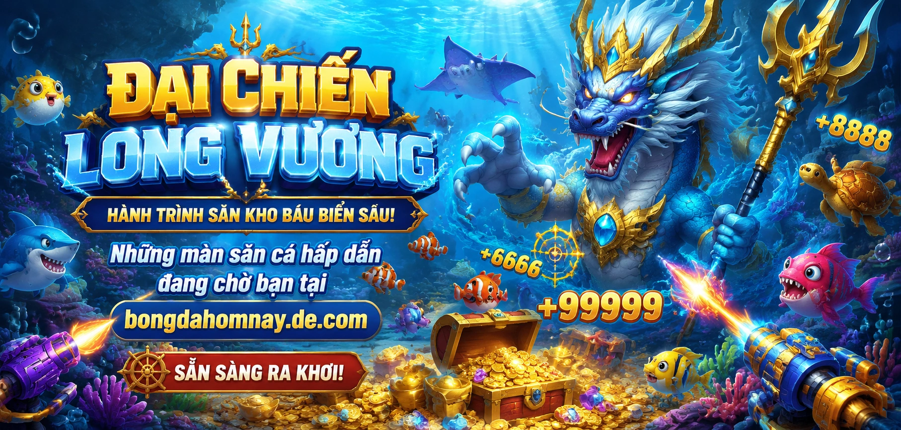 Sảnh bắn cá online tại bongdahomnay.de.com