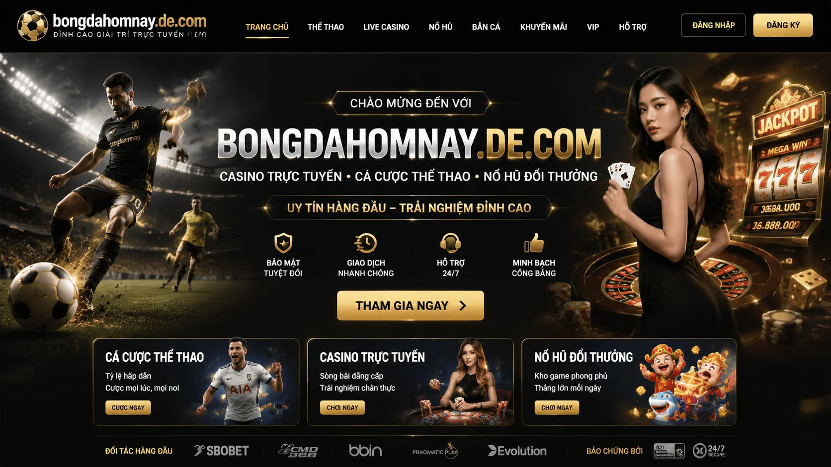 Một khu game phụ và giao diện mobile